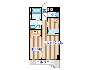 フェリシダ東仙台の物件間取画像